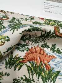 850570 Dinosauro Vintage Di Stoffa Larga[Tessile / Tessuto] VANCET Sottofoto