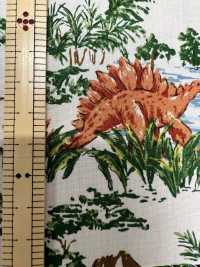 850570 Dinosauro Vintage Di Stoffa Larga[Tessile / Tessuto] VANCET Sottofoto