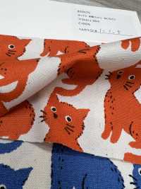 850575 Gatto E Chidori In Cotone Oxford Non Sbiancato[Tessile / Tessuto] VANCET Sottofoto