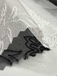 SLC11296 SLC11296 (Botanico) Pizzo Di Organza Di Seta[Tessile / Tessuto] KOYAMA Sottofoto