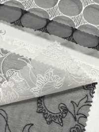 SLC11296 SLC11296 (Botanico) Pizzo Di Organza Di Seta[Tessile / Tessuto] KOYAMA Sottofoto