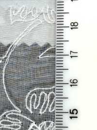 SLC11296 SLC11296 (Botanico) Pizzo Di Organza Di Seta[Tessile / Tessuto] KOYAMA Sottofoto