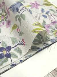 850574 SEVENBERRY® Lawn Cotton Non Sbiancato SOLEIL BLUE / Bell Garden[Tessile / Tessuto] VANCET Sottofoto