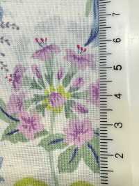 850574 SEVENBERRY® Lawn Cotton Non Sbiancato SOLEIL BLUE / Bell Garden[Tessile / Tessuto] VANCET Sottofoto