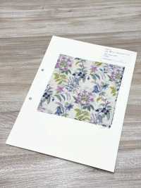 850574 SEVENBERRY® Lawn Cotton Non Sbiancato SOLEIL BLUE / Bell Garden[Tessile / Tessuto] VANCET Sottofoto