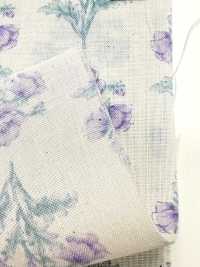 850573 SEVENBERRY® Lawn Cotone Non Sbiancato Soleil Blue / Wildflower[Tessile / Tessuto] VANCET Sottofoto