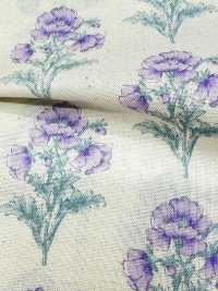 850573 SEVENBERRY® Lawn Cotone Non Sbiancato Soleil Blue / Wildflower[Tessile / Tessuto] VANCET Sottofoto