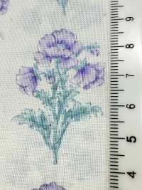 850573 SEVENBERRY® Lawn Cotone Non Sbiancato Soleil Blue / Wildflower[Tessile / Tessuto] VANCET Sottofoto