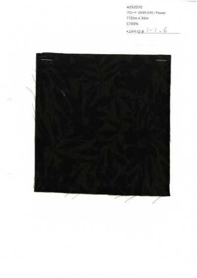 4252DYE SEVENBERRY® popeline sovratinta / Fiore