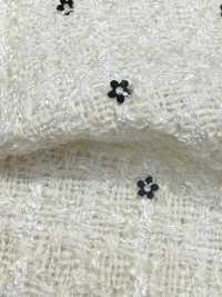 84693 Tweed Con Paillettes A Fiori[Tessile / Tessuto] Parika Sottofoto