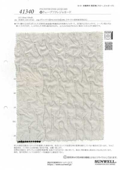 41340 ♻ Jacquard A Bolle Ondulate