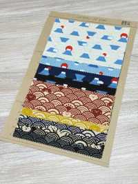 AP32702-DR FUKUFUKU Mt. Fuji Dobby (Piegato A Metà)[Tessile / Tessuto] COSMO TEXTILE Sottofoto