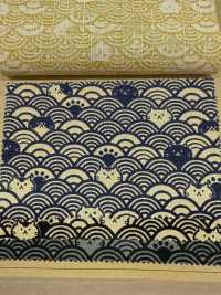 AP41903 FUKUFUKU Cat Dobby (Rotondo)[Tessile / Tessuto] COSMO TEXTILE Sottofoto