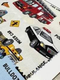 AP51207 Auto Da Lavoro Oxford (Rotolo Rotondo)[Tessile / Tessuto] COSMO TEXTILE Sottofoto