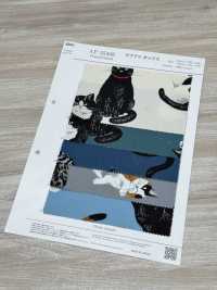 AP35406-DR Animal Oxford (Piegato A Metà)[Tessile / Tessuto] COSMO TEXTILE Sottofoto