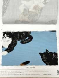 AP35406-DR Animal Oxford (Piegato A Metà)[Tessile / Tessuto] COSMO TEXTILE Sottofoto