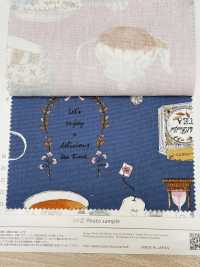 AP55110-DR Tea Time Oxford (Piegato A Metà)[Tessile / Tessuto] COSMO TEXTILE Sottofoto