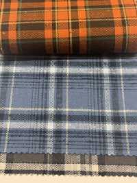 K-4031 Vintage Napped Twill Check (Stile Napped Fuzzy)[Tessile / Tessuto] Tessuto Kuwamura Sottofoto