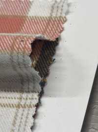 K-4031 Vintage Napped Twill Check (Stile Napped Fuzzy)[Tessile / Tessuto] Tessuto Kuwamura Sottofoto