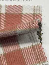 K-4031 Vintage Napped Twill Check (Stile Napped Fuzzy)[Tessile / Tessuto] Tessuto Kuwamura Sottofoto