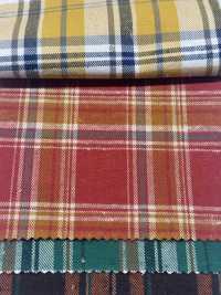 K-4031 Vintage Napped Twill Check (Stile Napped Fuzzy)[Tessile / Tessuto] Tessuto Kuwamura Sottofoto