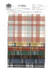 K-4031 Vintage Napped Twill Check (Stile Napped Fuzzy)