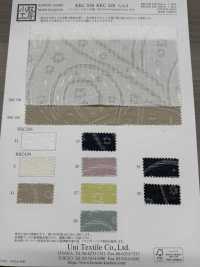 KKC536 Tintura Jacquard Twill[Tessile / Tessuto] Uni Textile(Komon Studio) Sottofoto