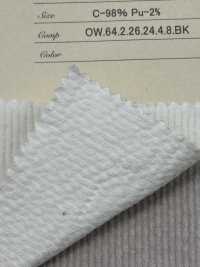 A-8135 Velluto A Coste Elasticizzato In Cotone Seersucker 11w[Tessile / Tessuto] ARINOBE Sottofoto