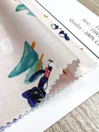 AP55203 Libro Illustrato Con Animali Loomstate (Rotolo Rotondo)[Tessile / Tessuto] COSMO TEXTILE Sottofoto