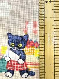 AP55203 Libro Illustrato Con Animali Loomstate (Rotolo Rotondo)[Tessile / Tessuto] COSMO TEXTILE Sottofoto