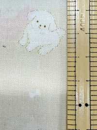 AP55202-DR Mini Fluffy Friends Loomstate (Piegato A Metà)[Tessile / Tessuto] COSMO TEXTILE Sottofoto