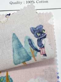 AP55203-DR Libro Illustrato Animal Loomstate (Piegato A Metà)[Tessile / Tessuto] COSMO TEXTILE Sottofoto