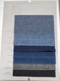COD2996-03 4,3 Once Di Chambray Nero Vintage[Tessile / Tessuto] RACCOGLIERE Sottofoto