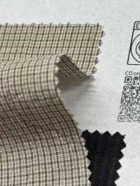 14394 Tessuto A Quadri In Tela Di Cotone Organico A 40 Fili, Finitura Craft Wash[Tessile / Tessuto] SUNWELL Sottofoto