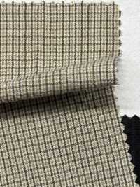 14394 Tessuto A Quadri In Tela Di Cotone Organico A 40 Fili, Finitura Craft Wash[Tessile / Tessuto] SUNWELL Sottofoto