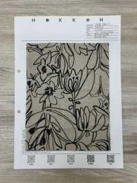 7026-700-7 CL Loomstate Marker Motivo Floreale[Tessile / Tessuto] HOKKOH Sottofoto