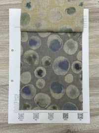 8026-790-4 Telaio In Lino Con Motivo A Pois[Tessile / Tessuto] HOKKOH Sottofoto
