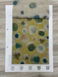 8026-790-4 Telaio In Lino Con Motivo A Pois[Tessile / Tessuto] HOKKOH Sottofoto