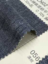 NLN02 Denim Semplice In Misto Lino Da 10 Once[Tessile / Tessuto] DUCK TEXTILE Sottofoto