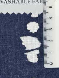 SR-1515 Linen Loomstate X Indigo Flow PT[Tessile / Tessuto] KOYAMA Sottofoto