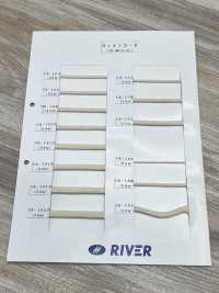 CK-1610 Cordoncino Di Cotone Ritorto 10 X 10[Cavo A Nastro] RIVER Sottofoto