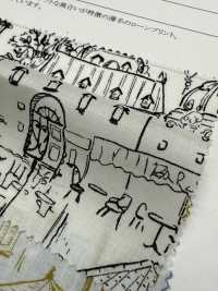 28116 Stampa Paesaggistica Con Prato A 60 Fili[Tessile / Tessuto] SUNWELL Sottofoto