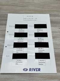 RA2117 Tubo In Twill Acrilico Serie Nera[Cavo A Nastro] RIVER Sottofoto