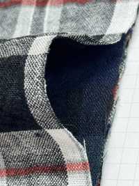3866 Lino Rayon Check[Tessile / Tessuto] Tessuti Pregiati Sottofoto