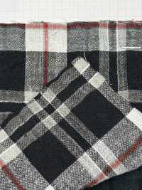 3866 Lino Rayon Check[Tessile / Tessuto] Tessuti Pregiati Sottofoto