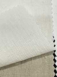 CHL-6341 Lino Panama Block Check[Tessile / Tessuto] Tessuto Kuwamura Sottofoto