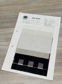CHL-6341 Lino Panama Block Check[Tessile / Tessuto] Tessuto Kuwamura Sottofoto