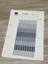 ST-9198 Strisce Di Tessuto Per Macchina Da Scrivere (Finitura Baby Ripstop)[Tessile / Tessuto] Tessuto Kuwamura Sottofoto