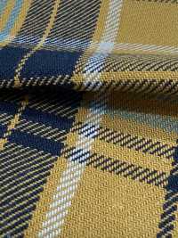 JP-5052 8/1 Twill Pesante A Quadri[Tessile / Tessuto] Tessuto Kuwamura Sottofoto