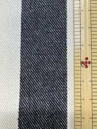 JP-5050 8/1 Selvedge Hickory Stripe[Tessile / Tessuto] Tessuto Kuwamura Sottofoto